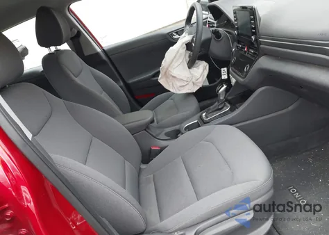 2020 Hyundai Ioniq Hybrid Blue из США, поврежденный, VIN KMHC65LC5LU228888